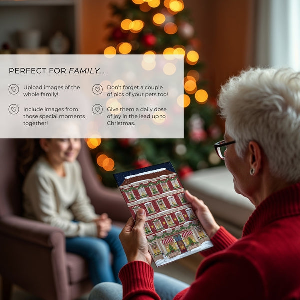 Bridgerton Style House Photo Advent Calendar