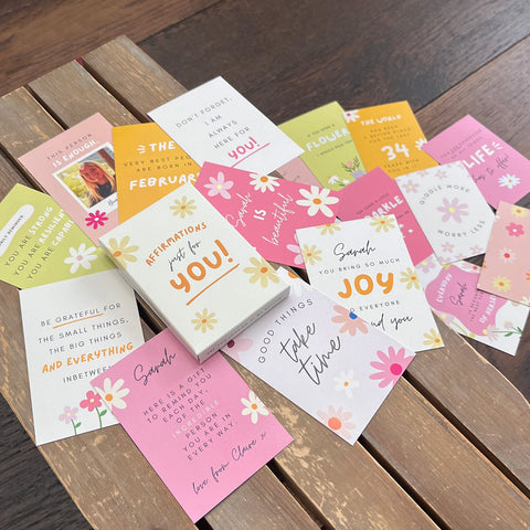 Personalised Affirmation Pack