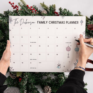 December Family Christmas Planner