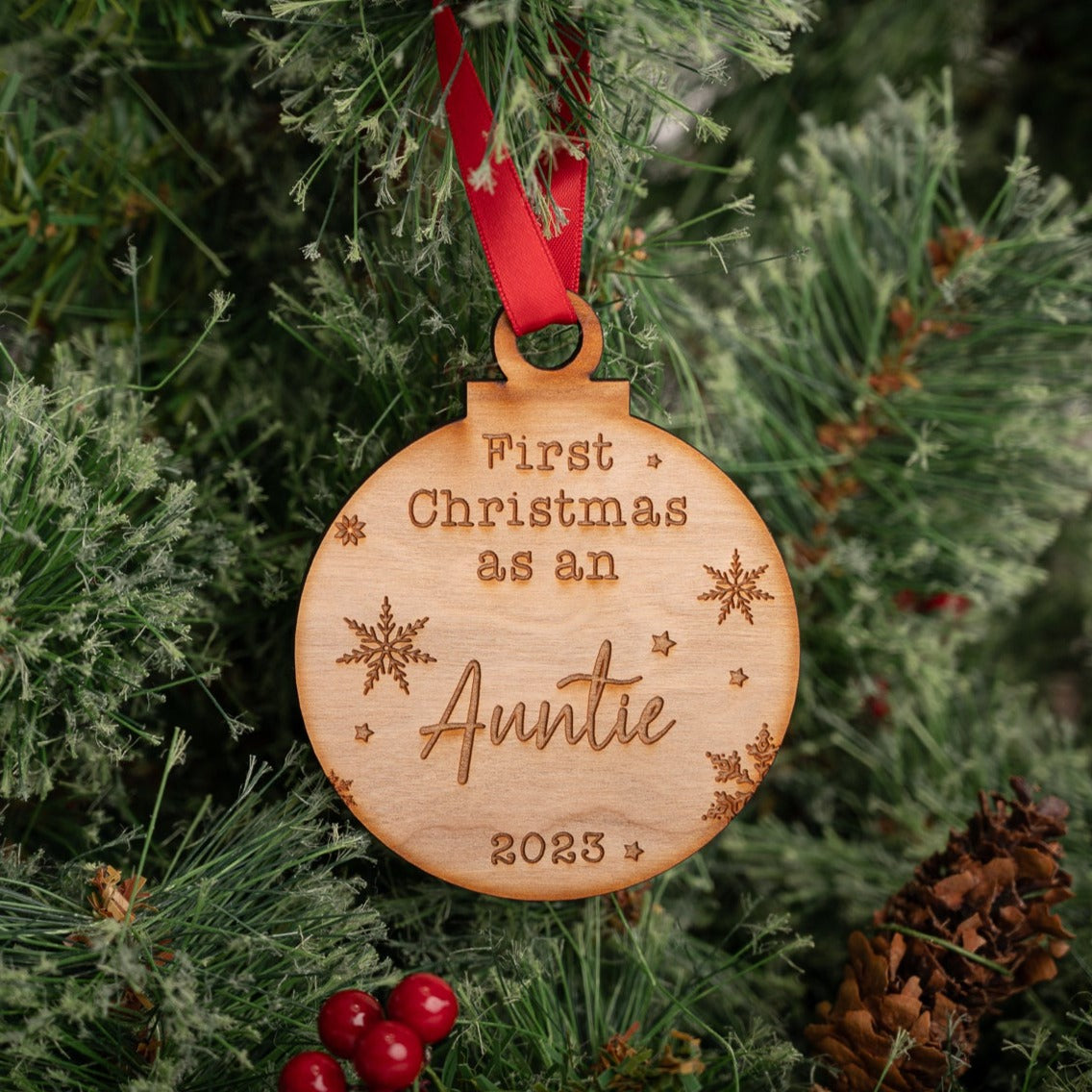 Great aunt clearance christmas ornament