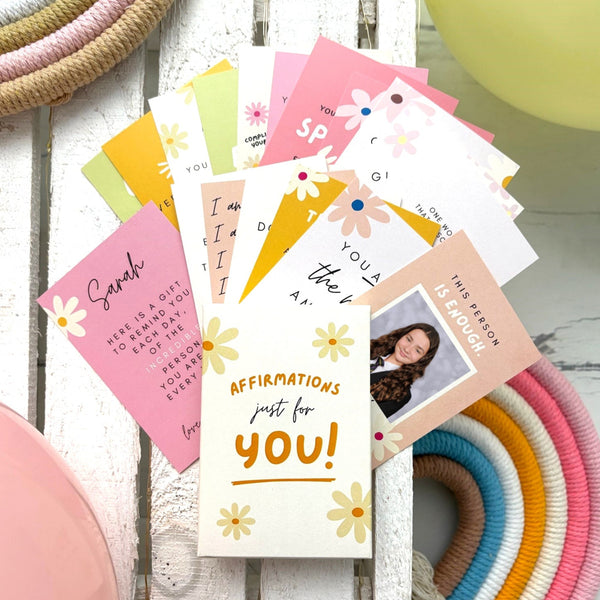 Personalised Affirmation Cards