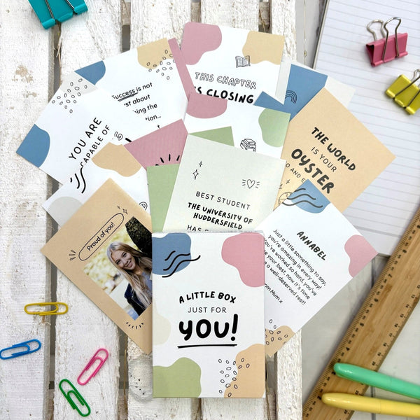 Personalised Graduation and Results Day Affirmation Cards