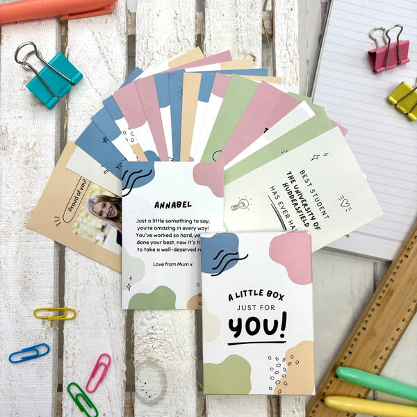 Personalised Graduation and Results Day Affirmation Cards