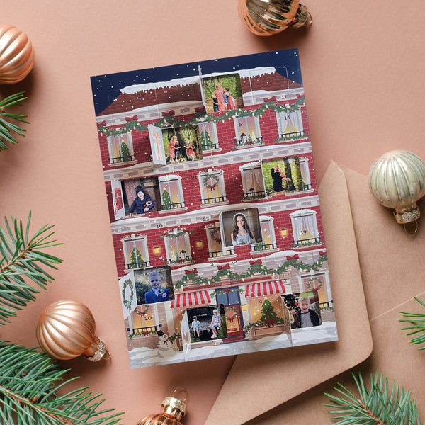Bridgerton Style House Photo Advent Calendar
