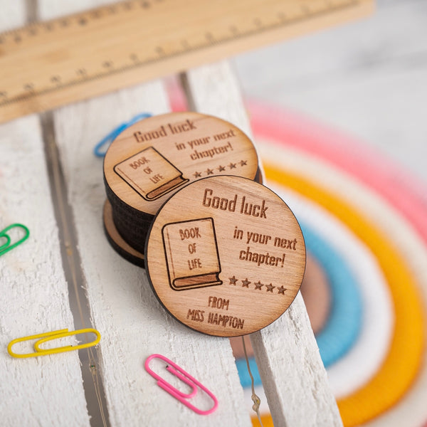 Book of Life Wooden Keepsake Token