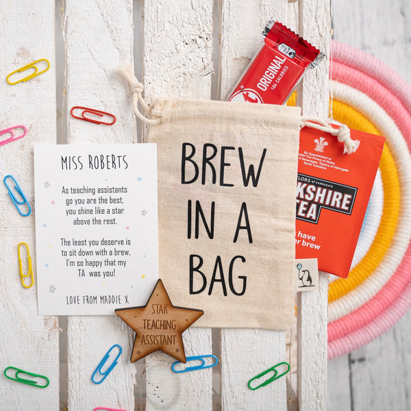 Brew in a Bag Teaching Assistant Gift