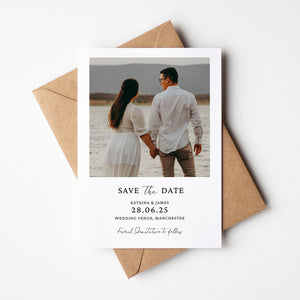 Personalised Photograph Polaroid Save the Dates