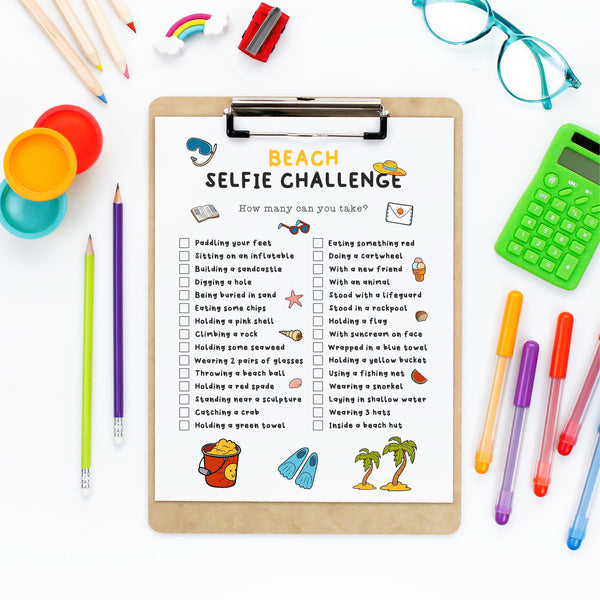 Selfie Challenge - Beach Edition Digital Download
