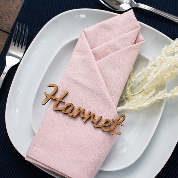 Wooden Wedding Place Names