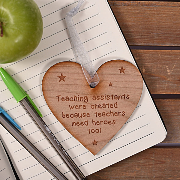 Teaching Assistant Hanging Heart