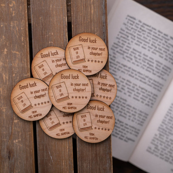 Book of Life Wooden Keepsake Token