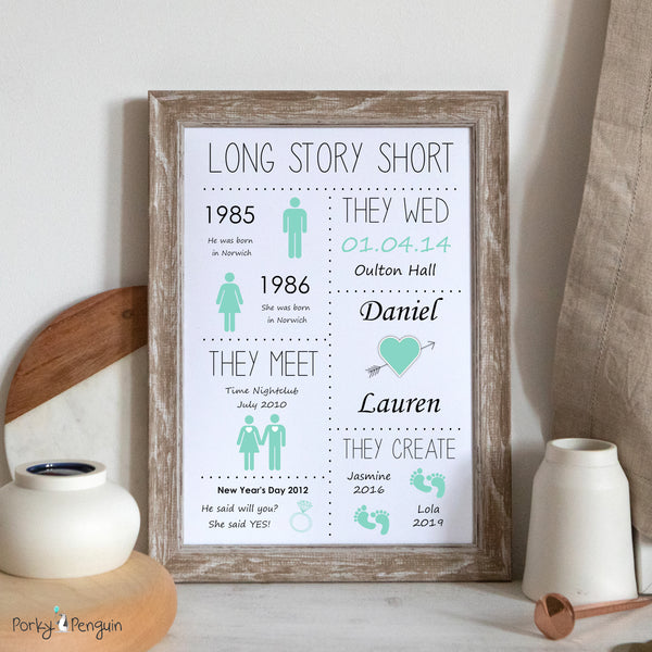 Long Story Short Print with children