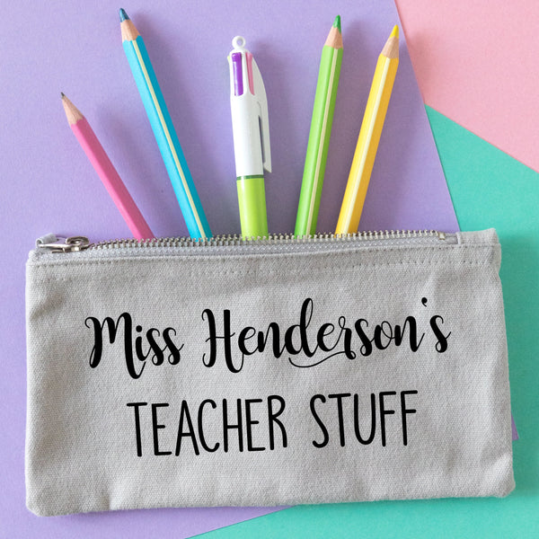 Teacher Stuff Pencil Case