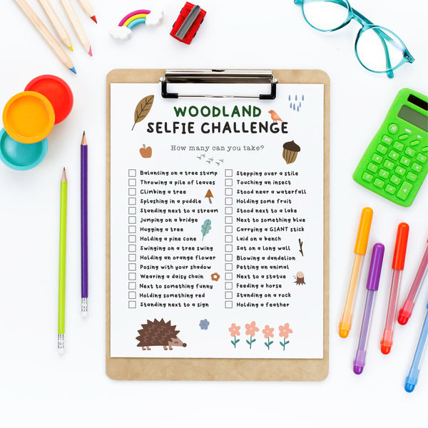 Selfie Challenge - Woodland Edition Digital Download