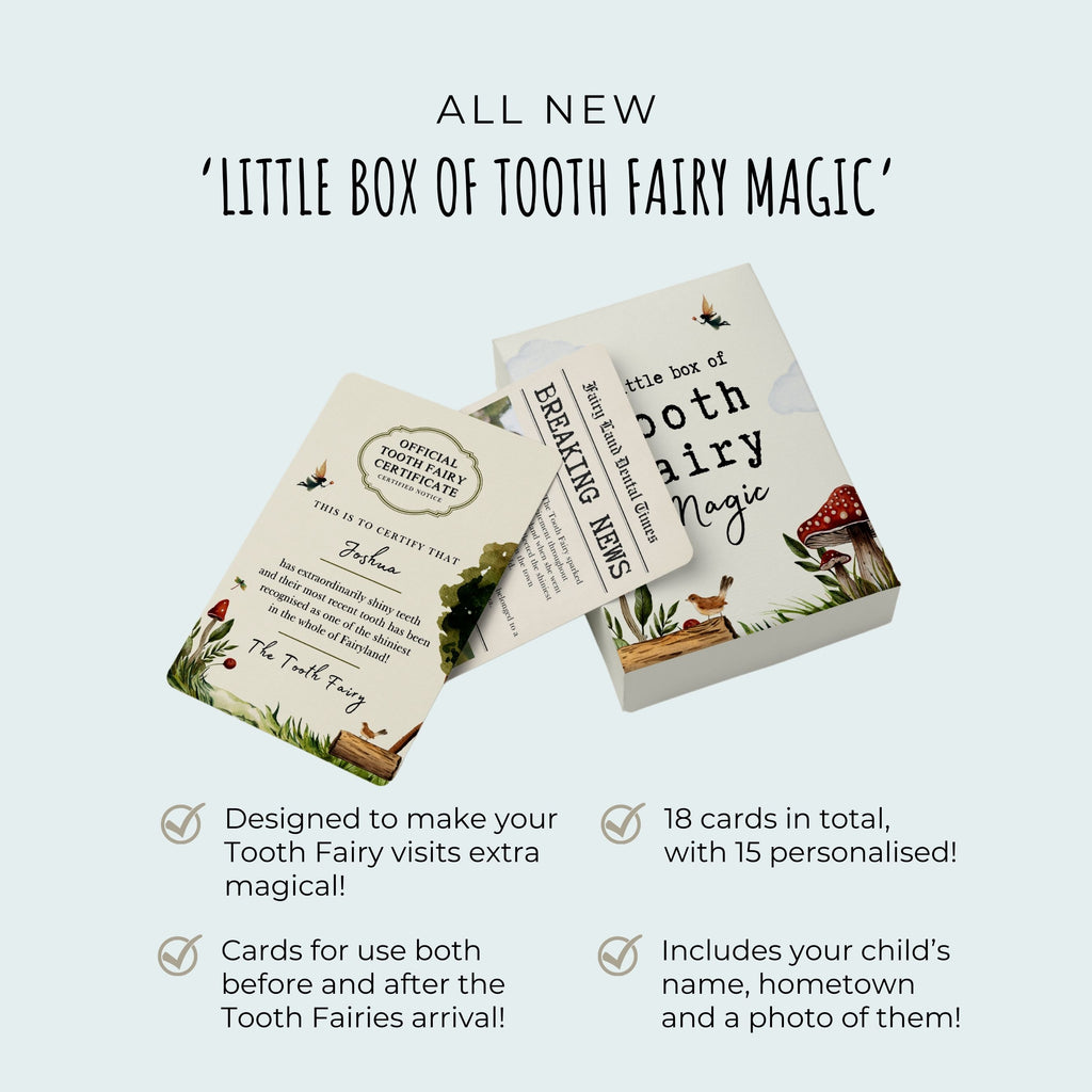 Personalised Tooth Fairy Lucky Sixpence Coin - Novelty Good Luck Gift For Kids