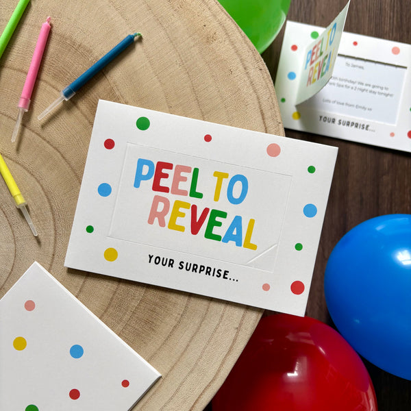 Surprise Peel to Reveal