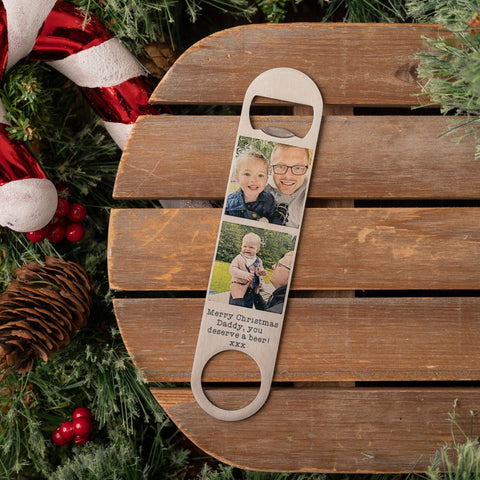 Stainless Steel Photo Bottle Opener