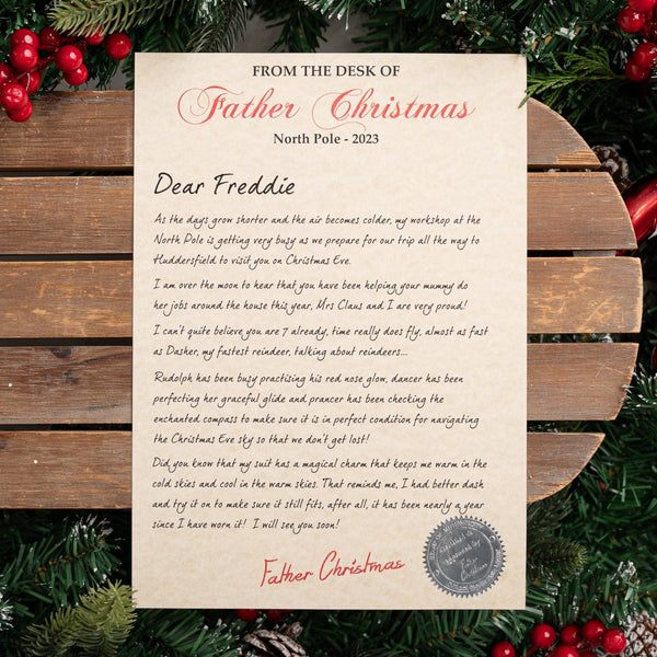 The 2023 Luxury Father Christmas Letter