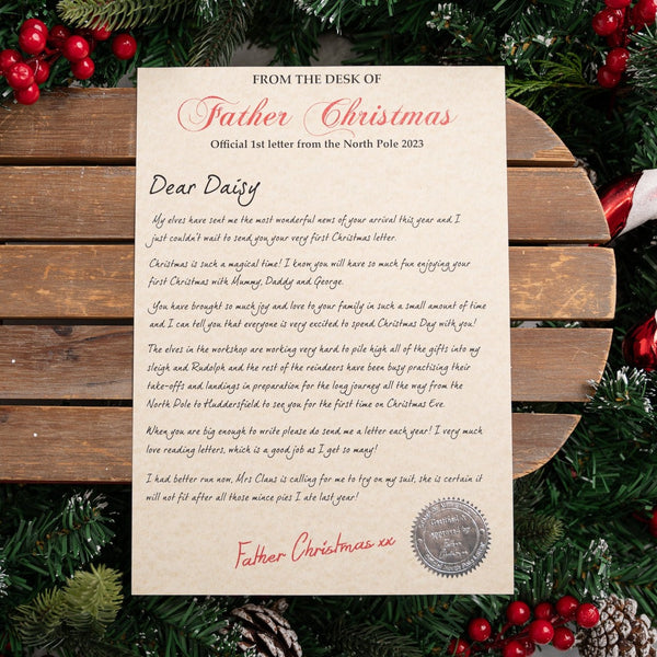 Baby's 1st Luxury Christmas Letter 2023