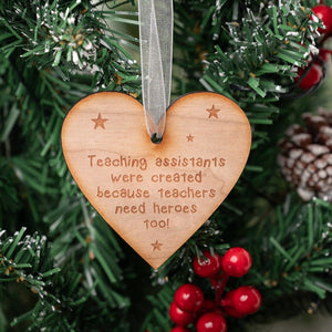 Teaching Assistant Hanging Tree Decoration