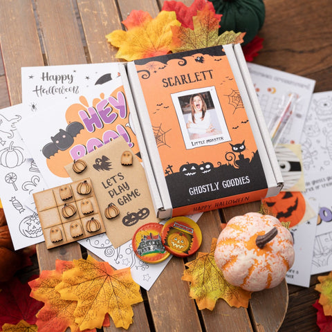 Halloween Ghostly Goodies for Kids with Photo