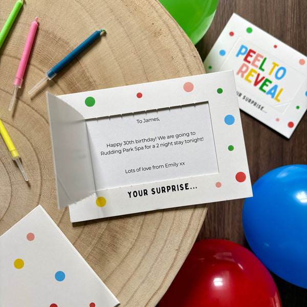 Surprise Peel to Reveal