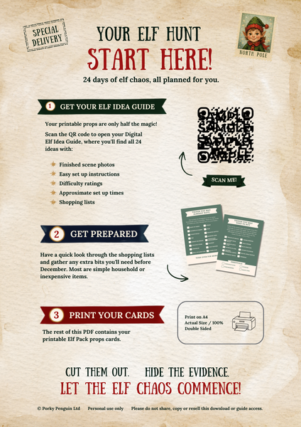 Digital Edition- 24-Day Elf Idea Pack