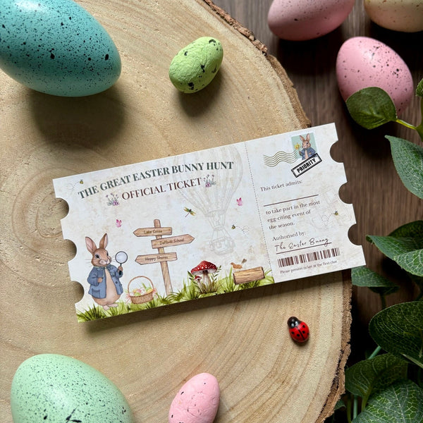 The Great Easter Bunny Hunt Official Ticket