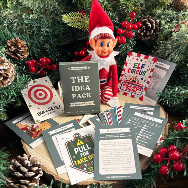 Latest Edition - The Everyday Elf Idea Pack - 24 Easy Elf On The Shelf Ideas In One Pack