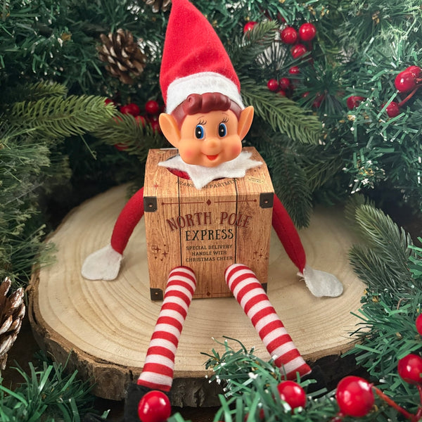 North Pole Elf Arrival Crate