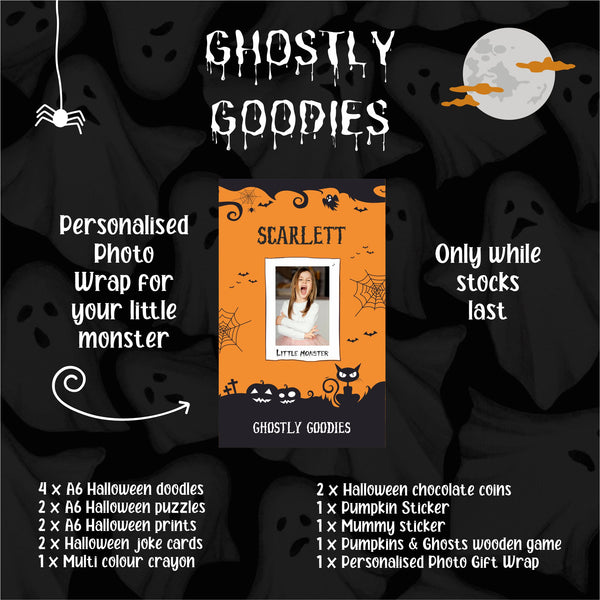 Halloween Ghostly Goodies for Kids with Photo
