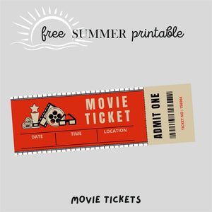 Red Movie Tickets - Free Digital Download
