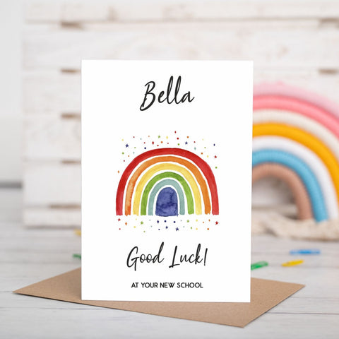 Good Luck New School Card