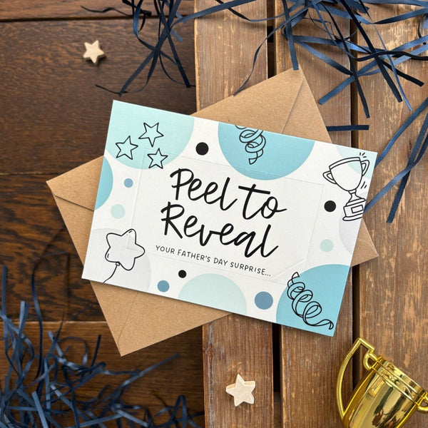 Father's Day Peel to Reveal