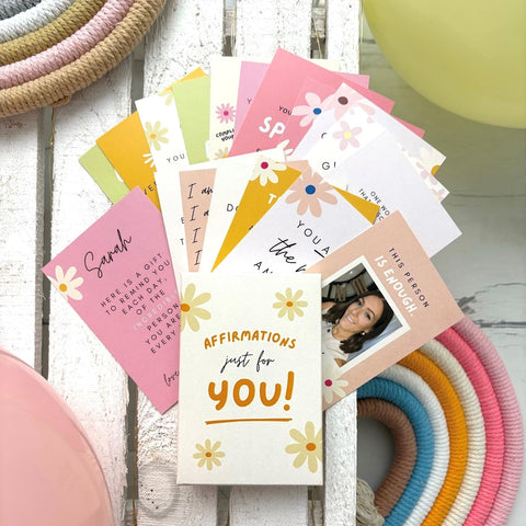 Personalised Affirmation Cards