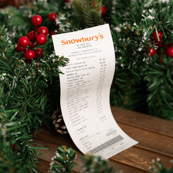 Santa's Dropped his Shopping Receipt