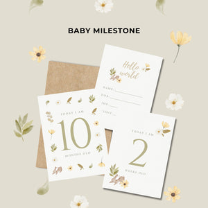 Classic Baby Milestones