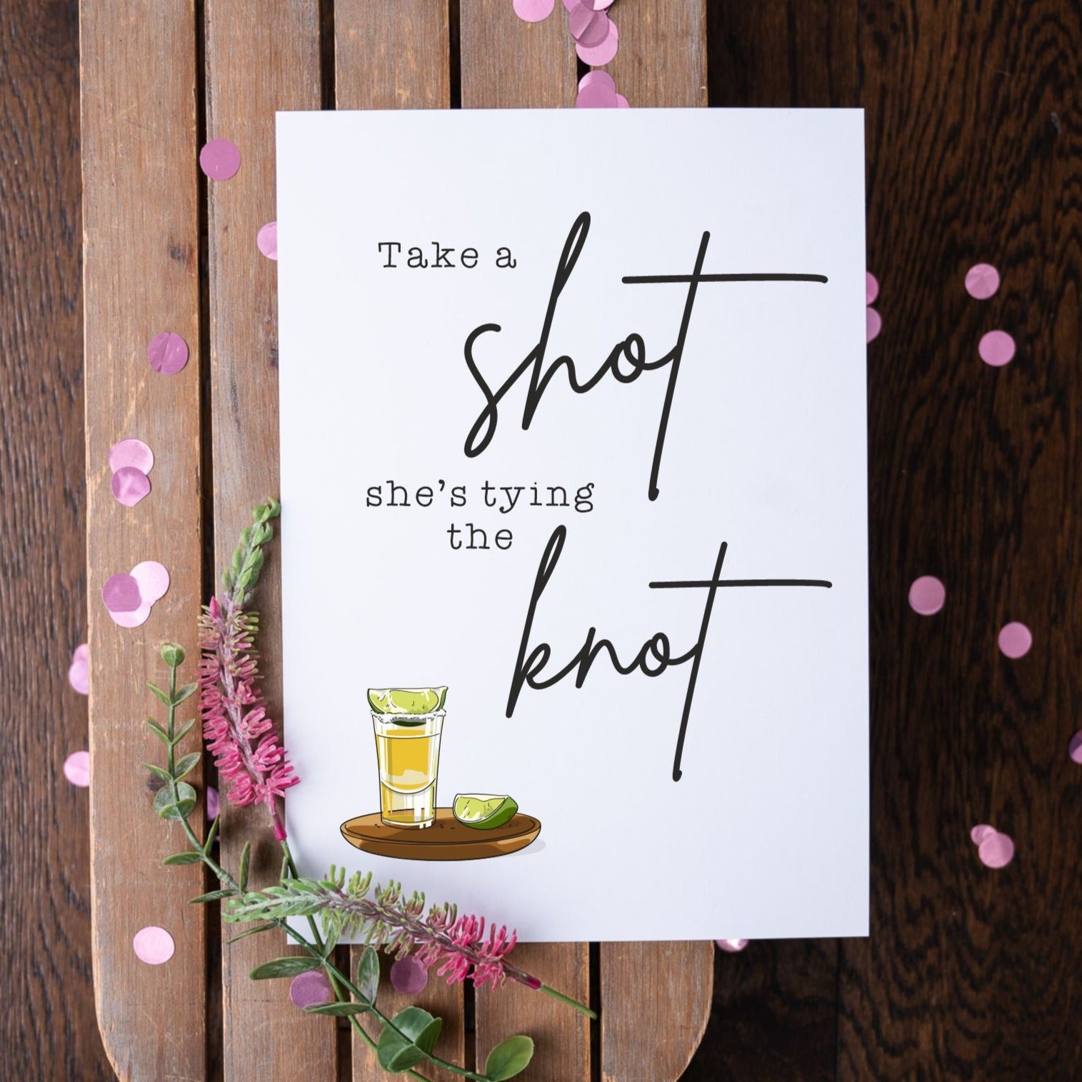 Take a Shot Hen Print