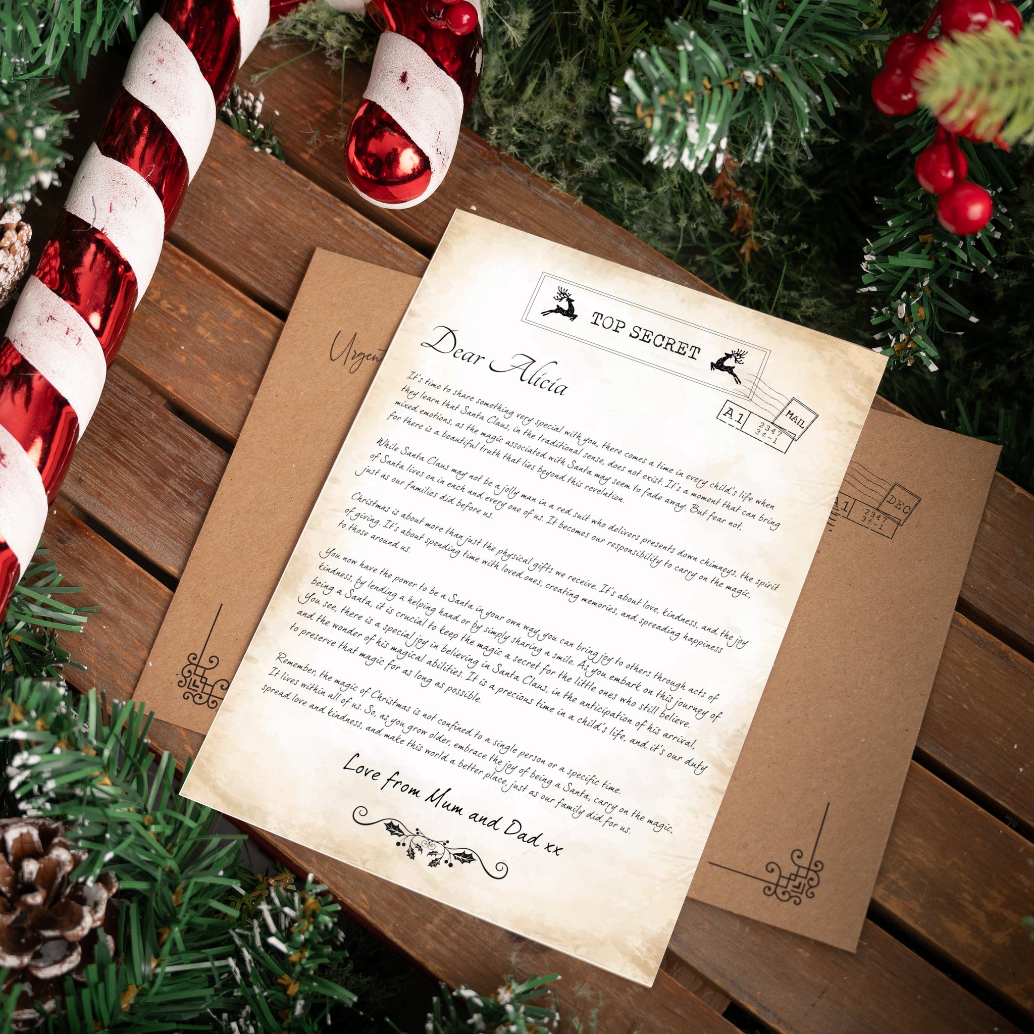 'The Truth About Santa Claus' Letter