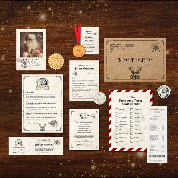 North Pole Magical Bundle - Make their Christmas extra magical - Letter from Father Christmas and much more!