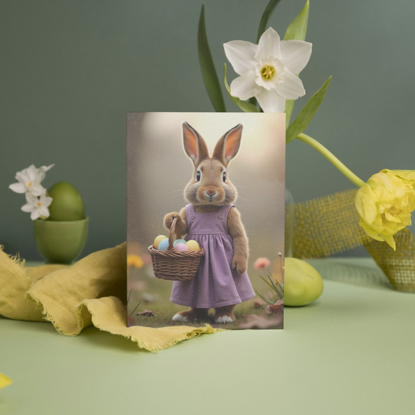 Betty Bunny Photo Card