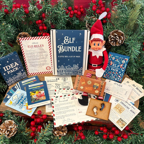 The Everyday Elf Idea Pack - Edition 5 - 24 Easy Elf On The Shelf Ideas In One Pack