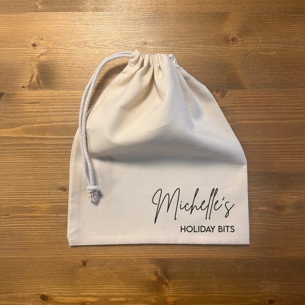 Personalised Drawstring Pouch