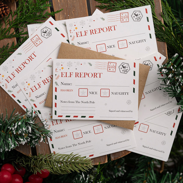 Elf Report Cards