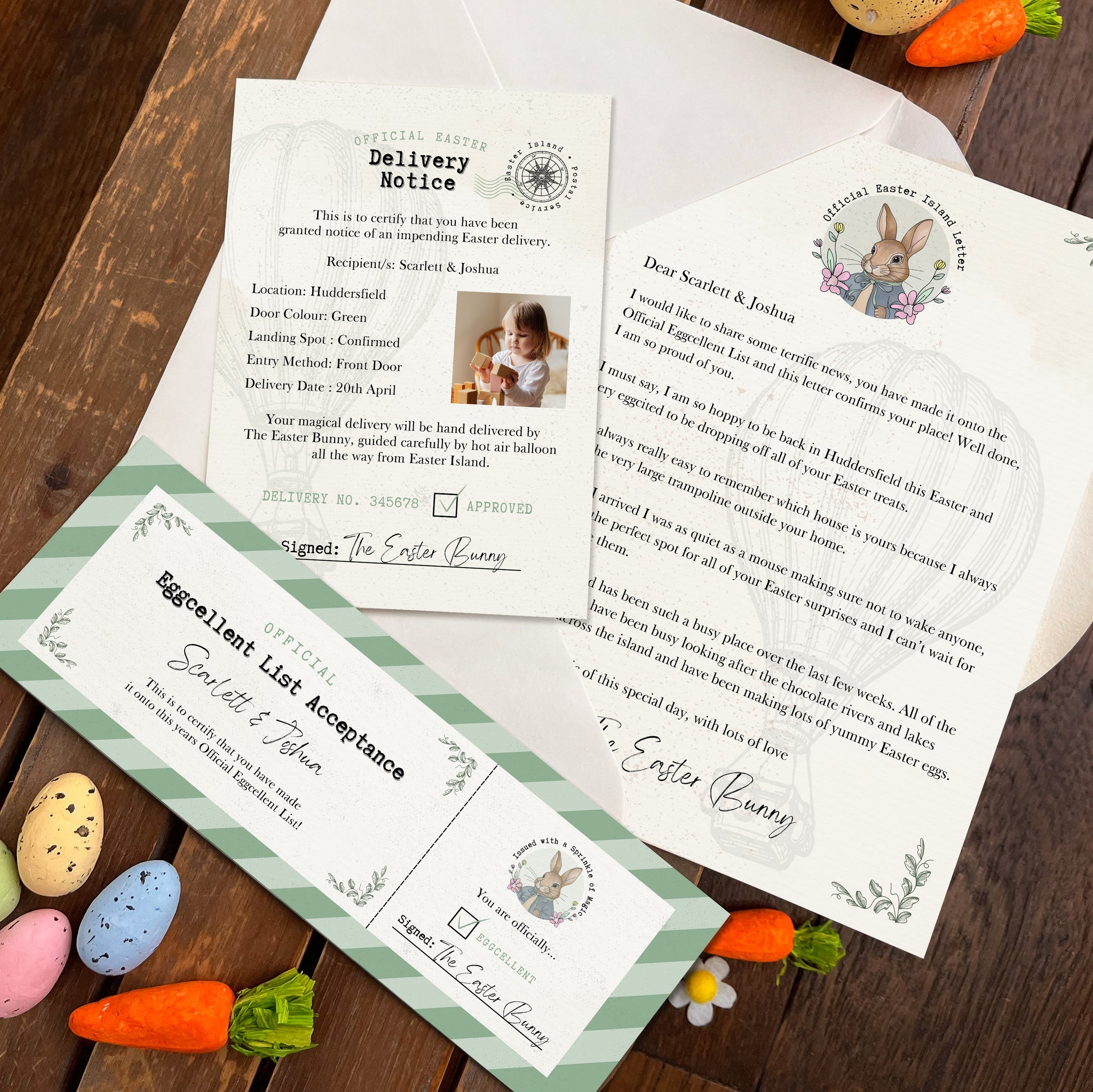 Enchanted Mail from The Easter Bunny