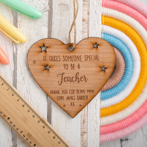 It Takes Someone Special Heart Hanging Plaque