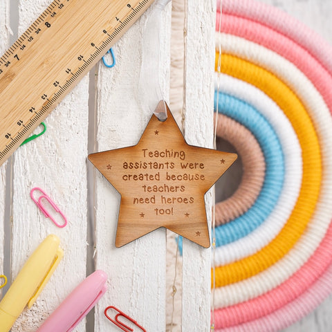Teaching Assistant Hanging Star