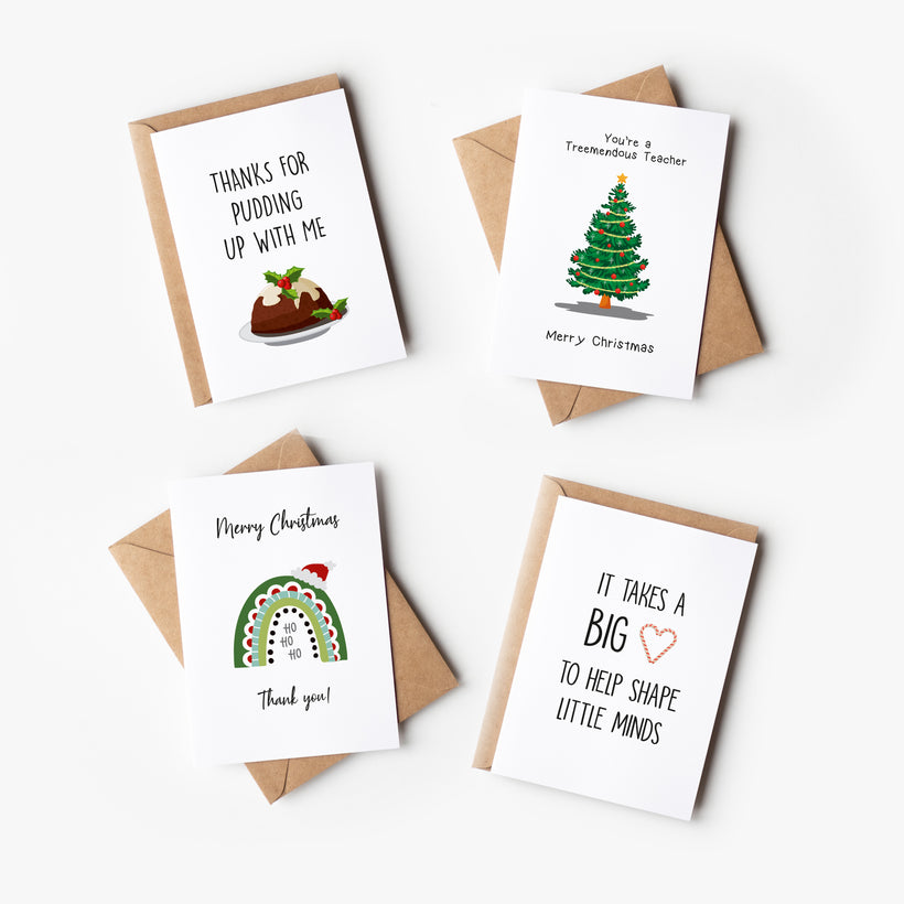 Teacher Christmas Cards