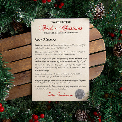 Baby's 1st Luxury Christmas Letter 2024