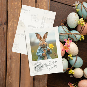 Official Signed Easter Bunny Photograph